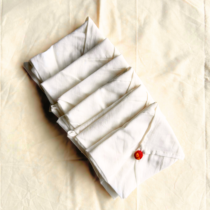 Aprudha Mulmul Cotton Bags - Ethnic Edition - Pack of 6