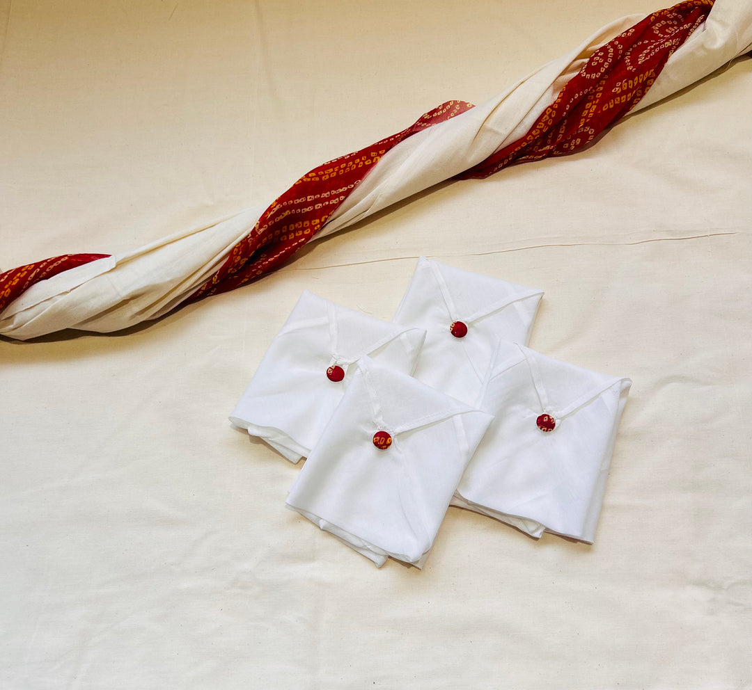 Aprudha Mulmul Cotton Bags - Ethnic Edition - Pack of 6