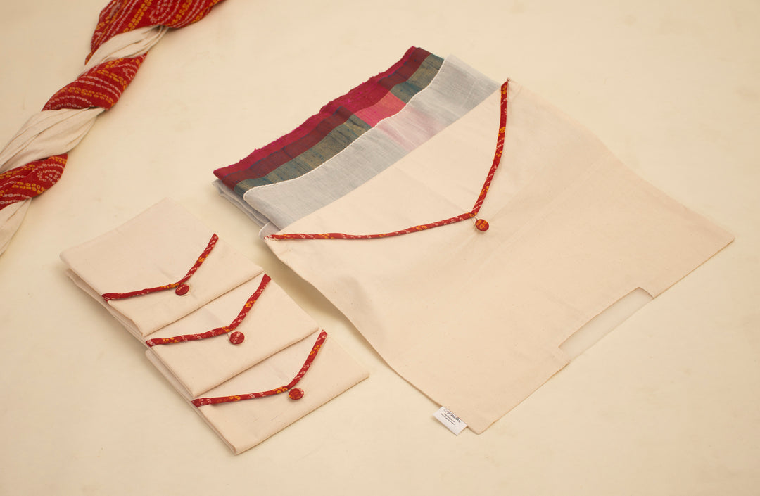 Bags For Kanjeevaram Sarees - Pack of 4