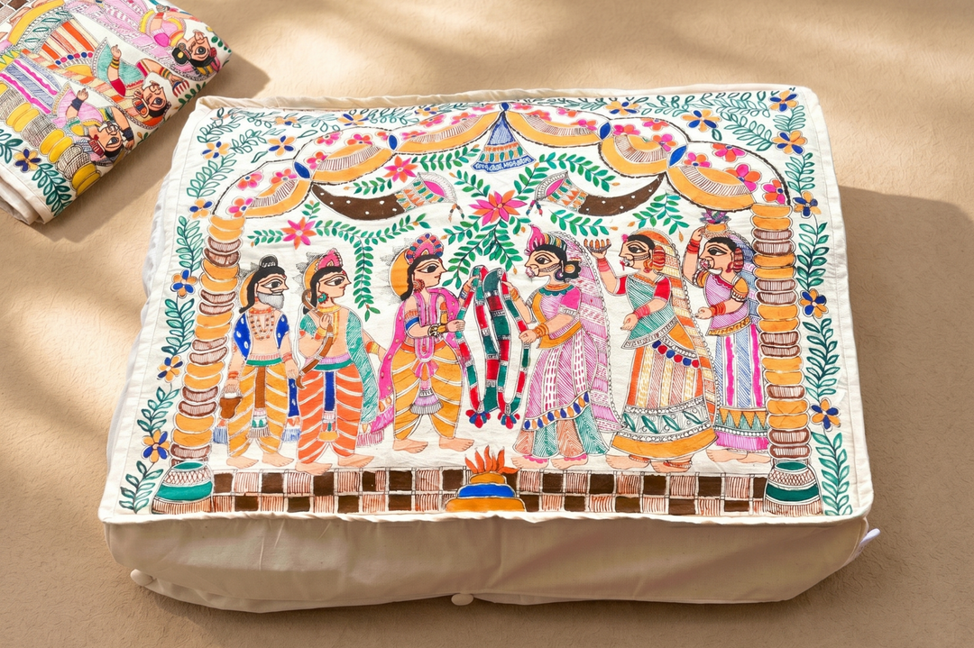 Varmala Madhubani art - Aprudha lehenga bag - Pack of 1