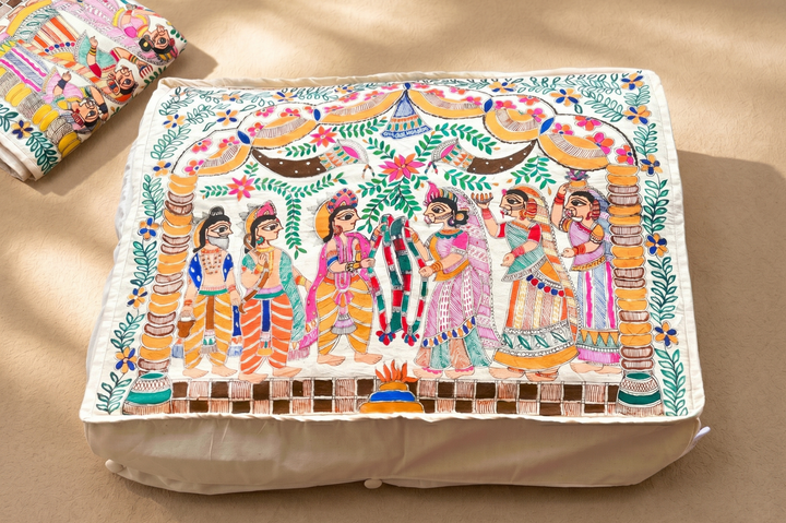 Varmala Madhubani art - Aprudha lehenga bag - Pack of 1