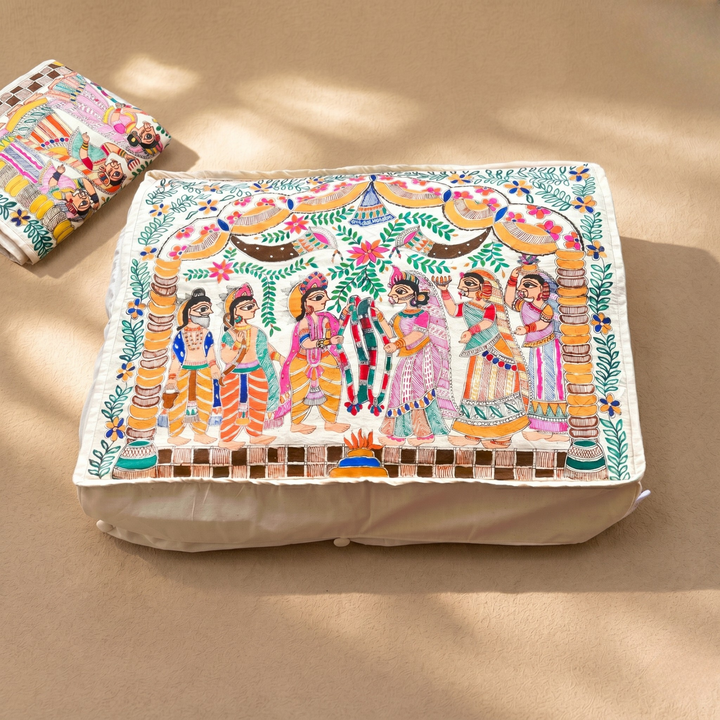Varmala Madhubani art - Aprudha lehenga bag - Pack of 1
