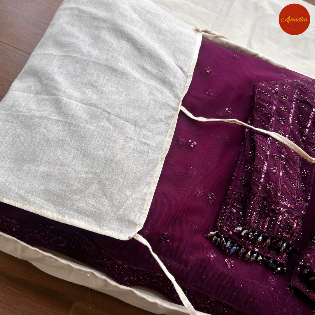 Varmala Madhubani Art Aprudha Lehenge Bag - Pack of 1