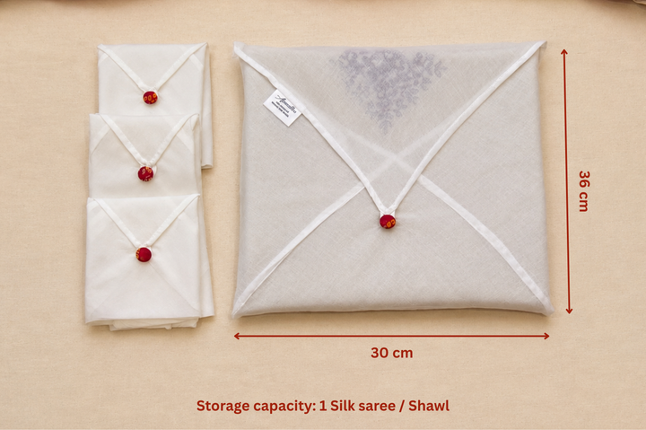 Aprudha Mulmul Cotton Bags - Ethnic Edition - Pack of 6