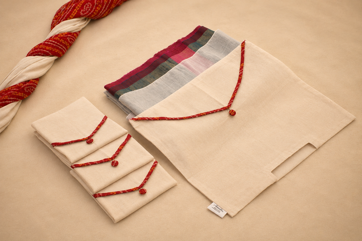 Bags For Kanjeevaram Sarees - Pack of 4