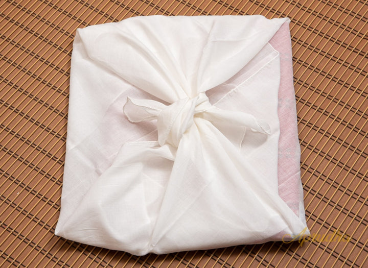 Pure Mulmul Wrap Around For Saree Storage - Pack Of 4 - Aprudha